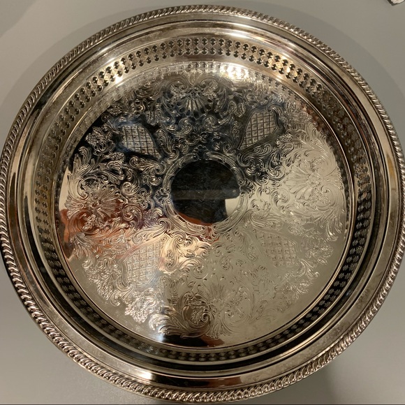 Beautiful, heavy Newport gorham silver plate